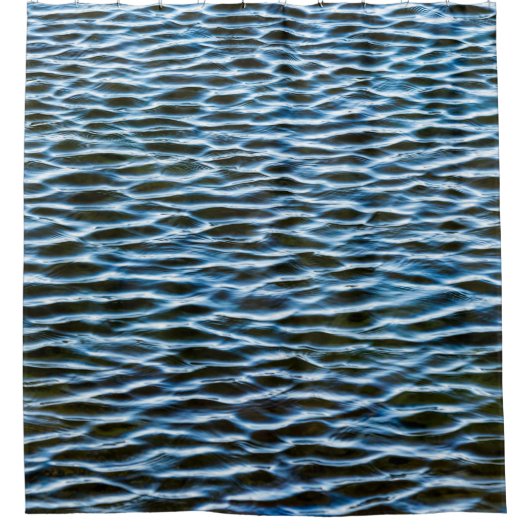 Body of water during daytime douchegordijn (Voorkant)