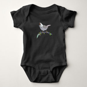 Body Oiseau - Yuhina de Taïwan