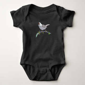 Body Oiseau - Yuhina de Taïwan