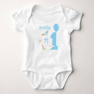 Body One silly Goose Personalize name First birthday