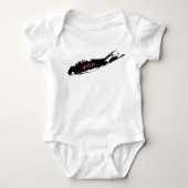 Body onsie d'indigène du Long Island (Devant)