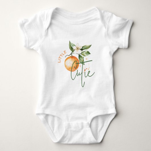 Body Orange Citrus Little Cutie Baby Shower Gift (Devant)