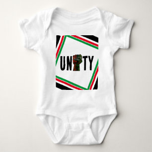 Body orgueil noir poing vert rouge pan drapeau africain