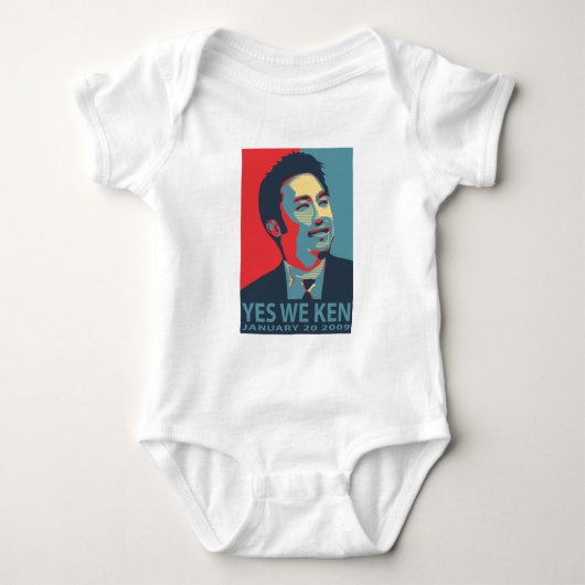 Body Oui nous Ken (Obama) - dormeur de bébé - customisé (Devant)