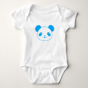 Body Ours bleu Kawaii Panda