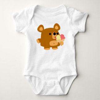 Body Ours caricature mignon avec boules :) Vêtements po