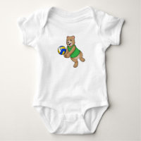 Ours comme joueur de volleyball avec Volleyball