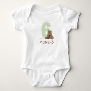 Body Ours de maman et bébé de 6 mois