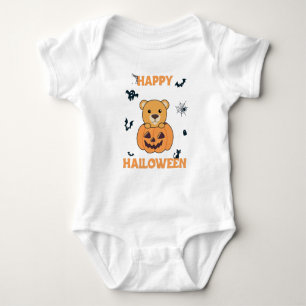 Body Ours En Citrouille Doux Ours Joyeux Halloween