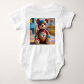 Body Ours en peluche coloré (Dos)