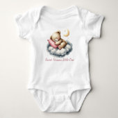 Body Ours en sommeil sur un nuage Étoile Cadeau Baby Sh (Devant)