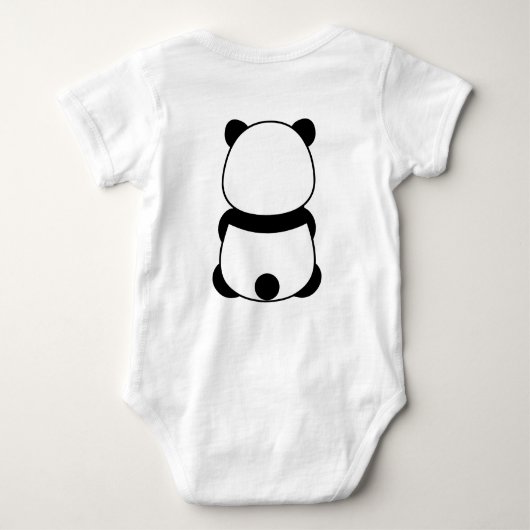 BODY OURS PANDA ADORABLE (DEVANT ET DOS) (Dos)