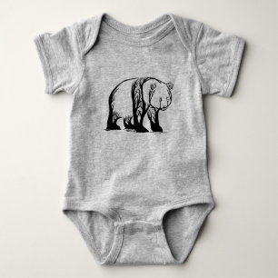 Body Ours Panda Animal Sauvage Arbre Art