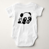 Body Ours panda mignon du bébé de l'enfant (Dos)