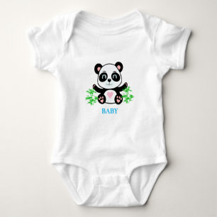 Body Ours Panda & Plants de Bambou