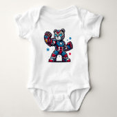 Body Ours super-héros (Devant)