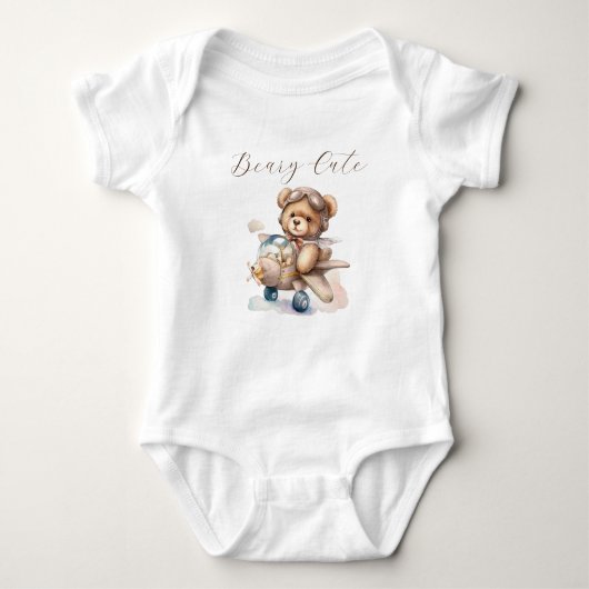 Body Ourson bearity mignon shower de bébé (Devant)