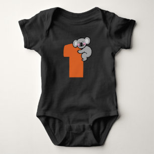 Body Ourson Koala Mignon Un An Douce Année 1er Annivers