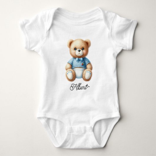 Body Ourson Mignon Bébé (Devant)