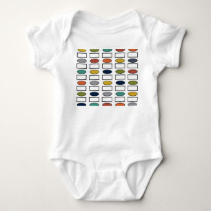 Body Ovales et Rectangles Bodysuit bébé