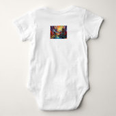 Body Pagode et paysage coloré (Dos)