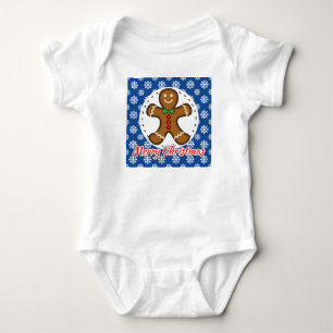 Body Pain d'épices - Motif Flocons de Neige Bleus - Joy