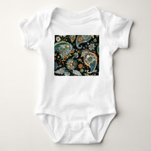 Body Paisley oriental : motif traditionnel turc.