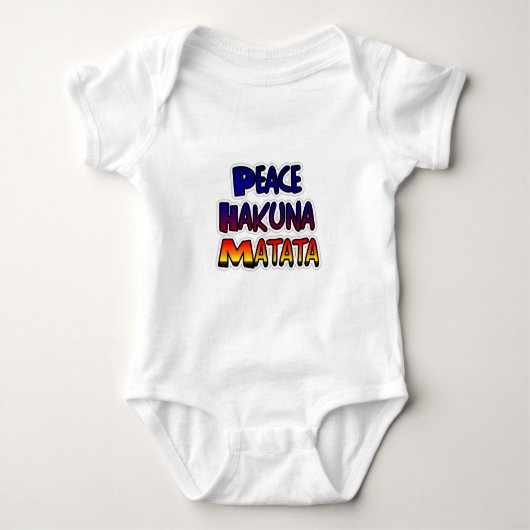 Body Paix Art Gradient Hakuna Matata (Devant)