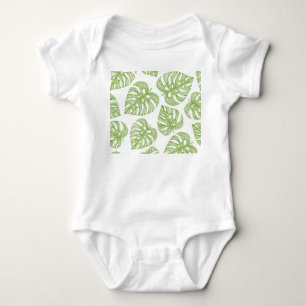 Body Palm Exotique Feuilles Vintage