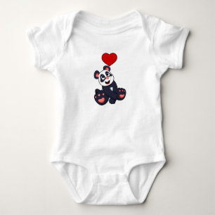 Body Panda avec coeur