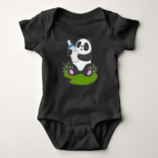 Body Panda Bouteille bébé Lait (Devant)