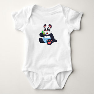 Body Panda comme bébé avec Bambus