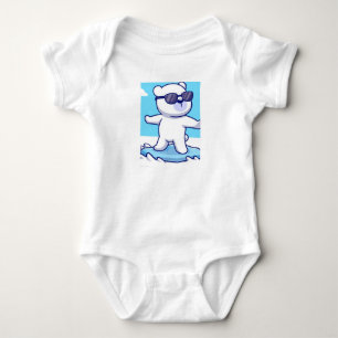 Body Panda Print Bodysuit bébé