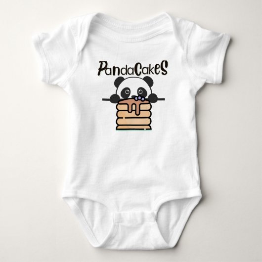 Body PandaCakes Baby Bodysuit (Devant)
