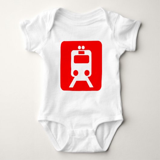 Body Panneau de train - Rouge (Devant)