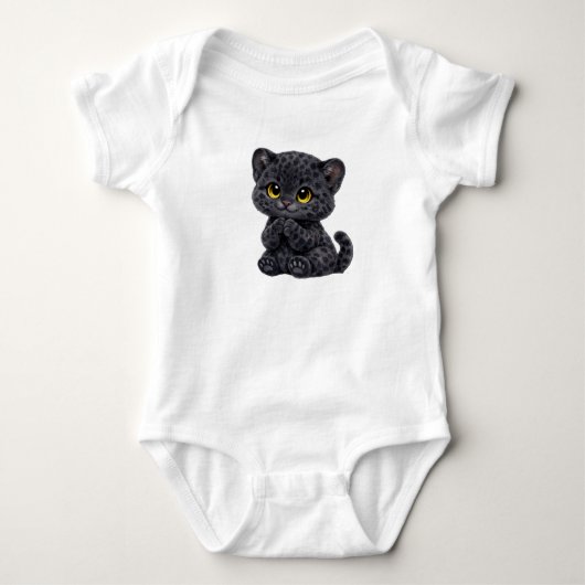 🖤 BODY PANTHÈRE BÉBÉ (Devant)