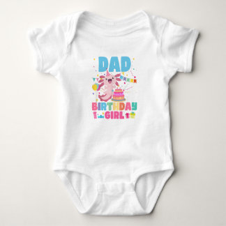 Body Papa de la fille axolotl d'anniversaire Papa et Ma