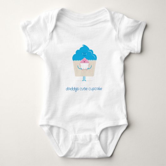 Body Papa et Cupcake Bébé (Devant)