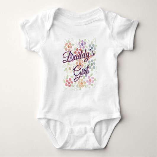 Body Papa Romper Pour Petite Fille (Devant)