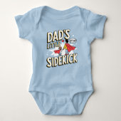 Body "Papa's lil side Kick" Vêtements pour bébés (Devant)