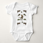 Body Papier Dinosaure (Devant)