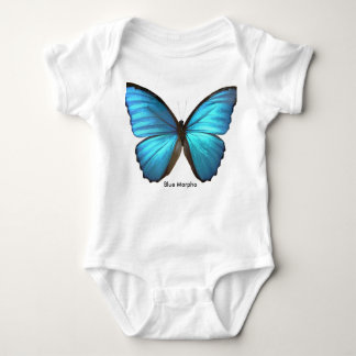 Body Papillon bleu Morpho