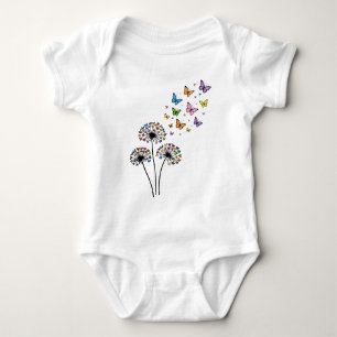 Body Papillon de pissenlit en vol