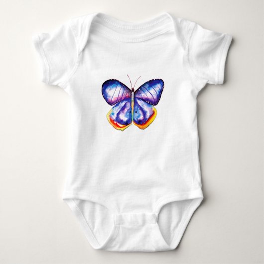 Body Papillon Dessin Baby Jersey Bodysuit (Devant)