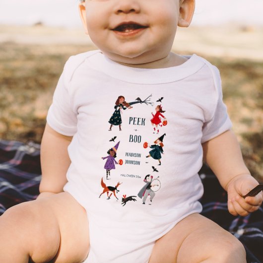 Body Parade costumée pour enfants blancs d'Halloween