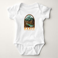 Parc national Banff Canada Vintage Voyage