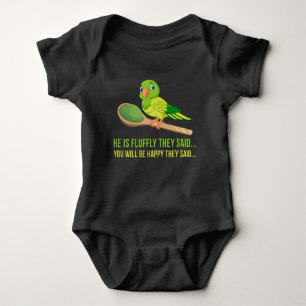 Body Parrot Lover de Green Quaker Il est parfait, disen