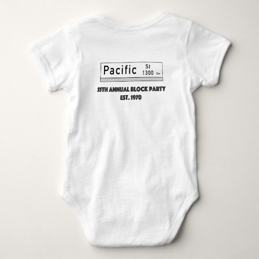 Body Parti de blocs de bébé (Dos)