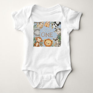 Body Pastel Tropical Wild One Jungle Safari Animaux