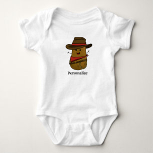 Body Patate Cowboy Personnalisée